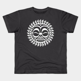 Polynesian sun face Kids T-Shirt